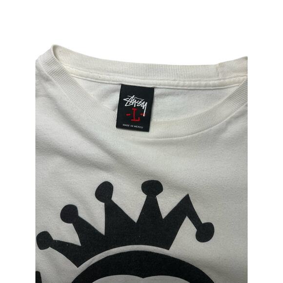 Y2K Stussy Increase the Peace Shirt - Picture 2 of 2